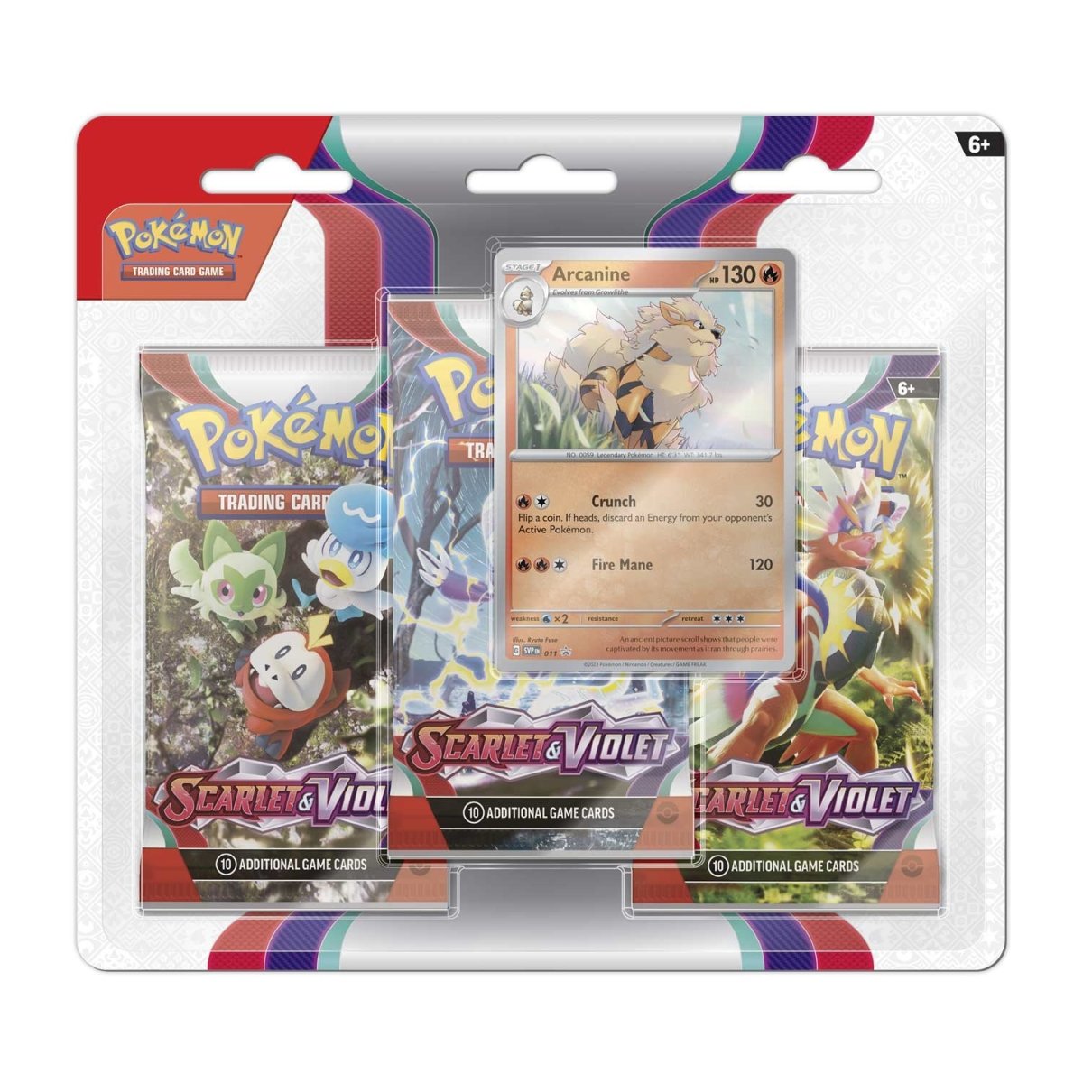 Pokemon TCG: Scarlet & Violet Base 3 Booster Pack Blister (Random Character)、mySite、hgirdovlk