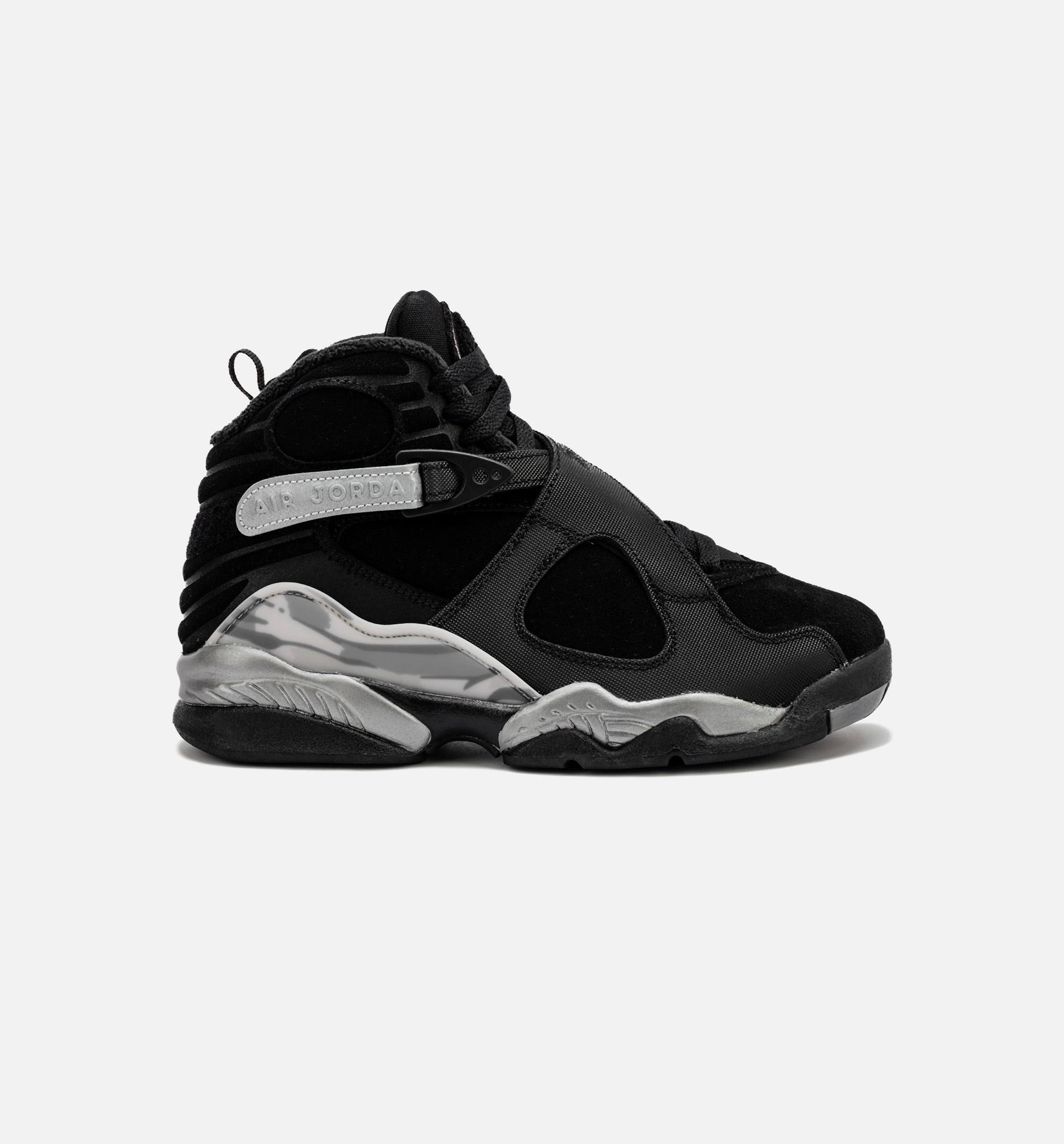 Air Jordan 8 Retro Winterized Gunsmoke Grade School Lifestyle Shoe - Black/Silver、mySite、dreamappss