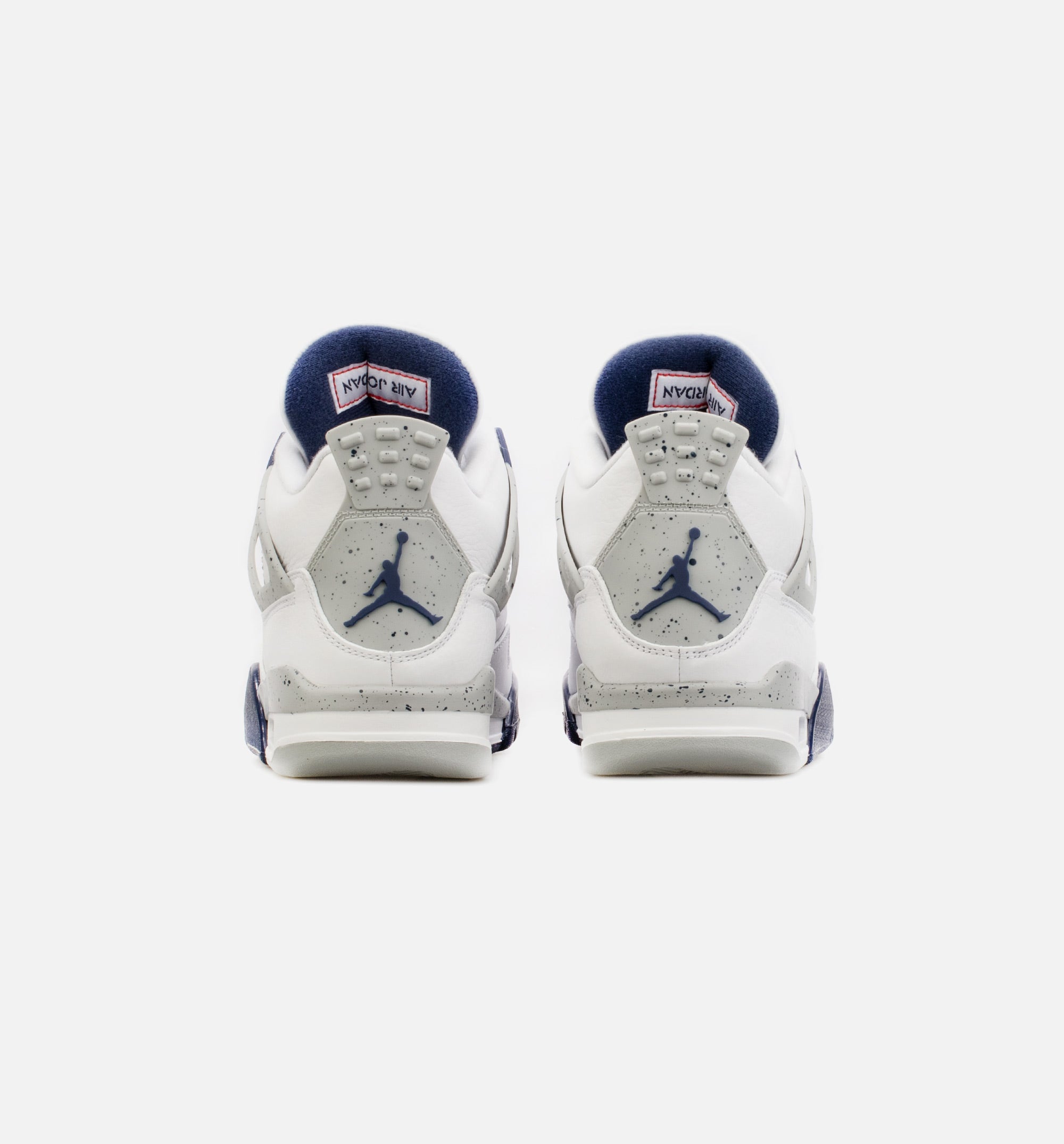 Air Jordan 4 Midnight Navy Mens Lifestyle Shoe - White/Blue Limit One Per Customer、mySite、dreamappss