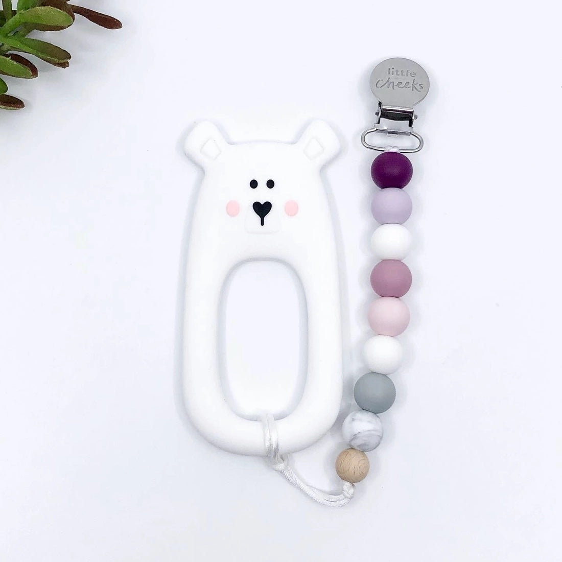 Bear Clips - White、mySite、g9winljtr