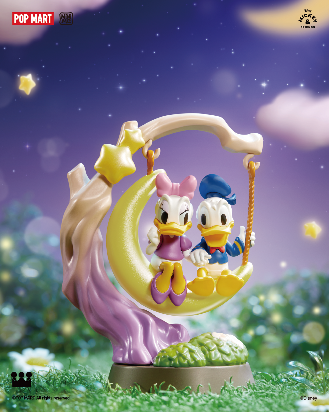  POP MART The Wonderful Dreams of Mickey and His Friends Series Scene Sets、mySite、greenlandpopulation