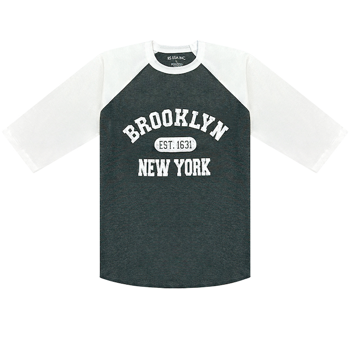 Brooklyn EST. 1631 Raglan Top (5 Sizes)、mySite、vikingsvslions