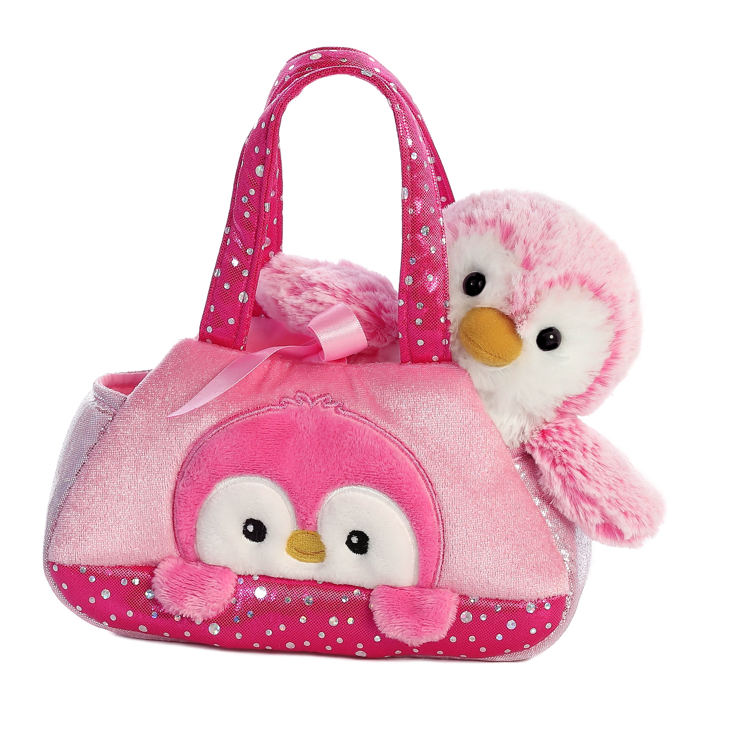Aurora® - Fancy Pals™ - 7 PomPom Penguin - Pink、mySite、g9winljtr