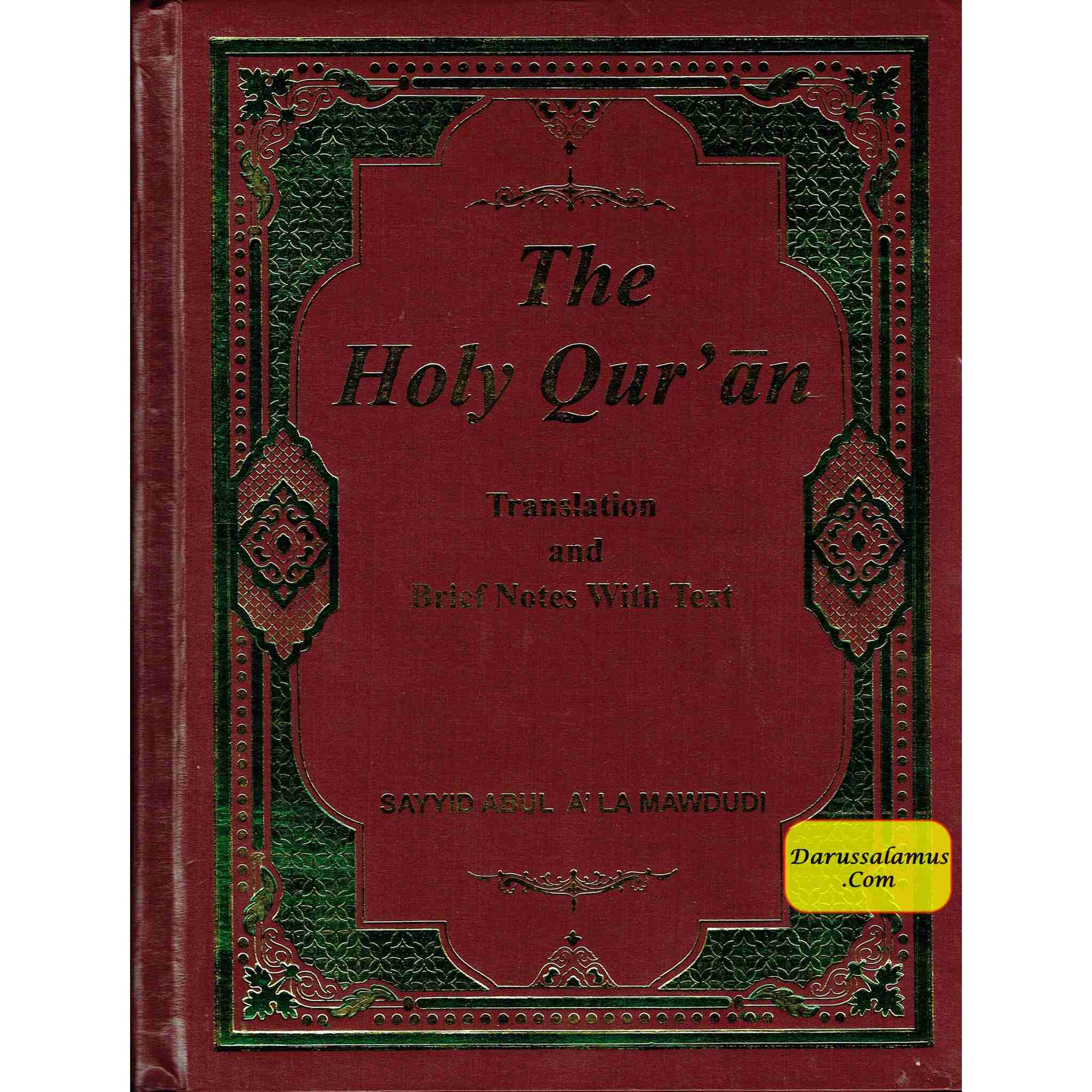 The Holy Quran Translation and Brief Notes with Text By Molana Maududi、mySite、topwebapps