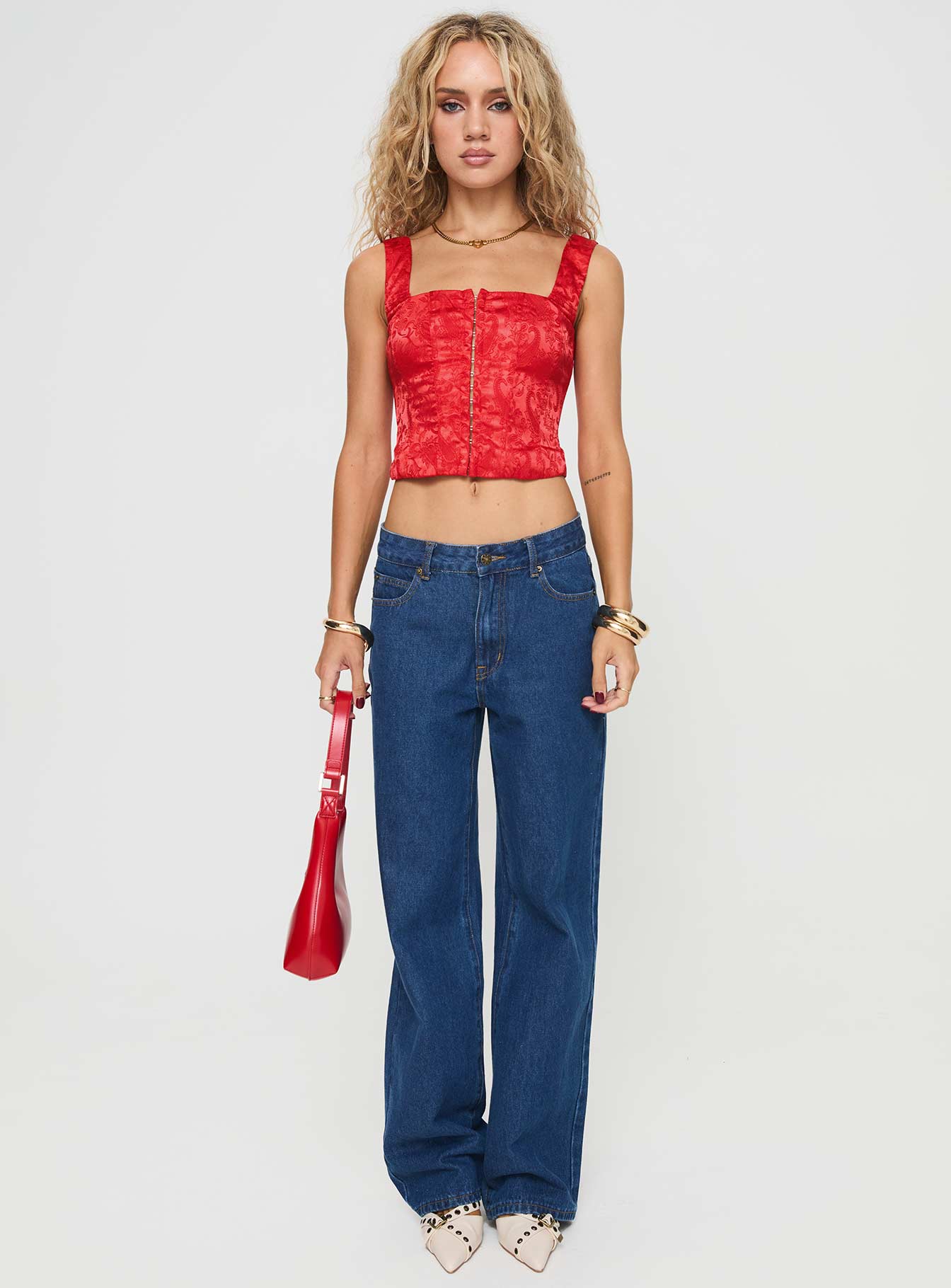 Loyal Heart Corset Top Red、mySite、solidvoid