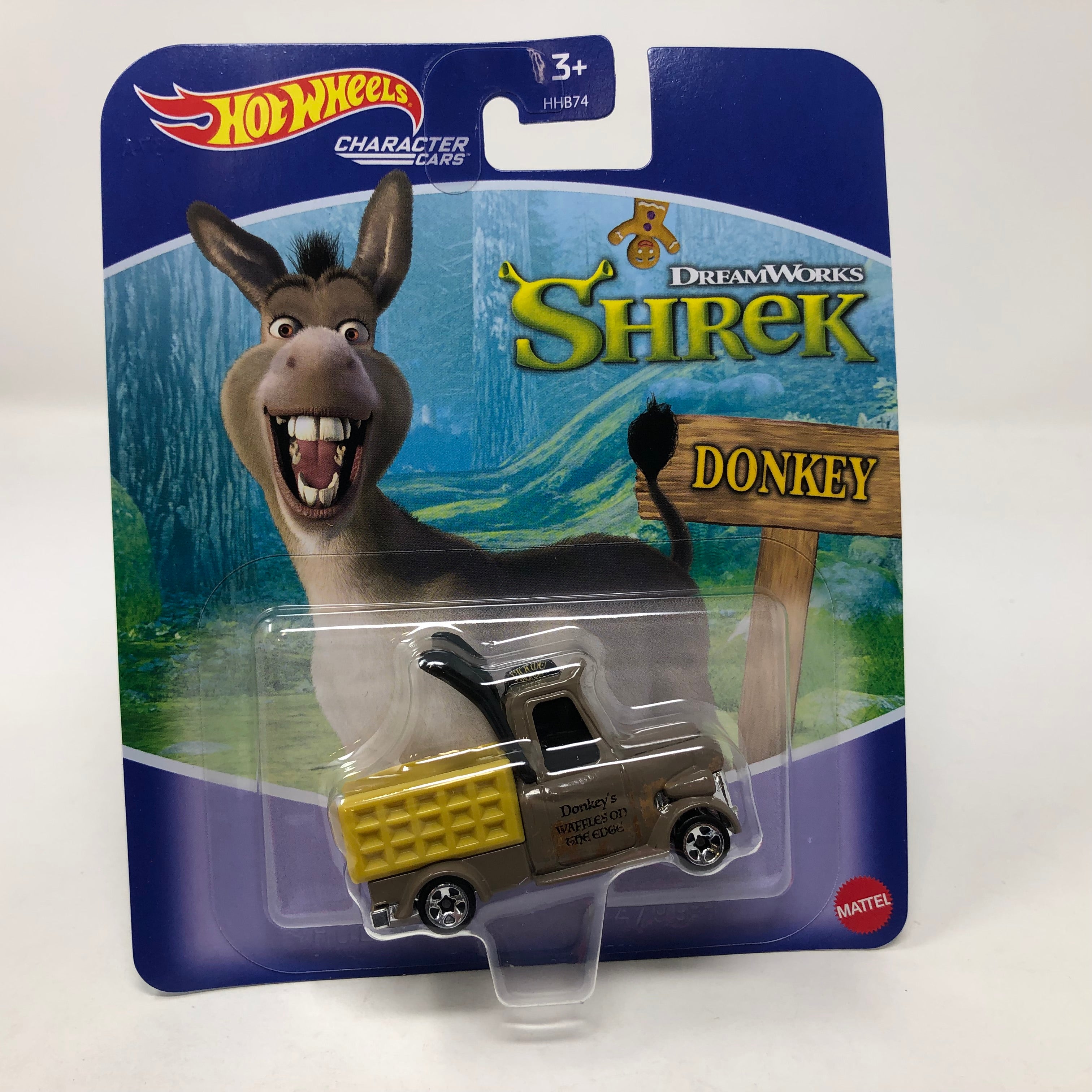 Donkey * Dream Works * NEW!! Shrek 2023 Hot Wheels Character Cars Case M、mySite、hgirdovlk