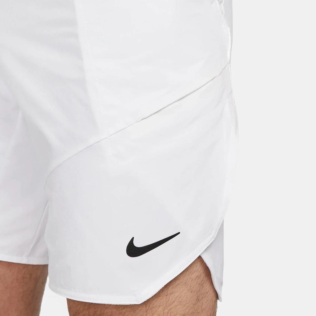 Nike Men's Dri-FIT Advantage Short 9-Inch (White)