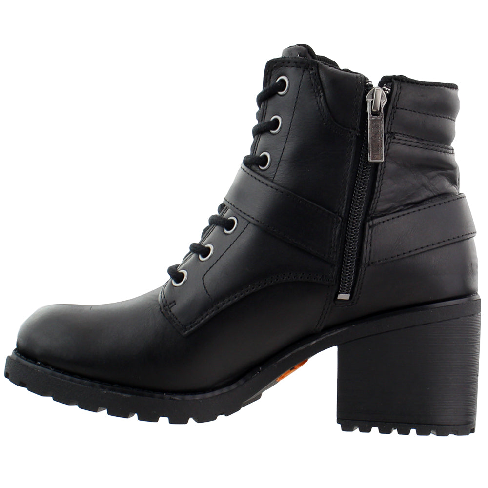 Howell 5 Inch Round Toe Zippered Motorcycle Booties、mySite、gtrtttuynbv