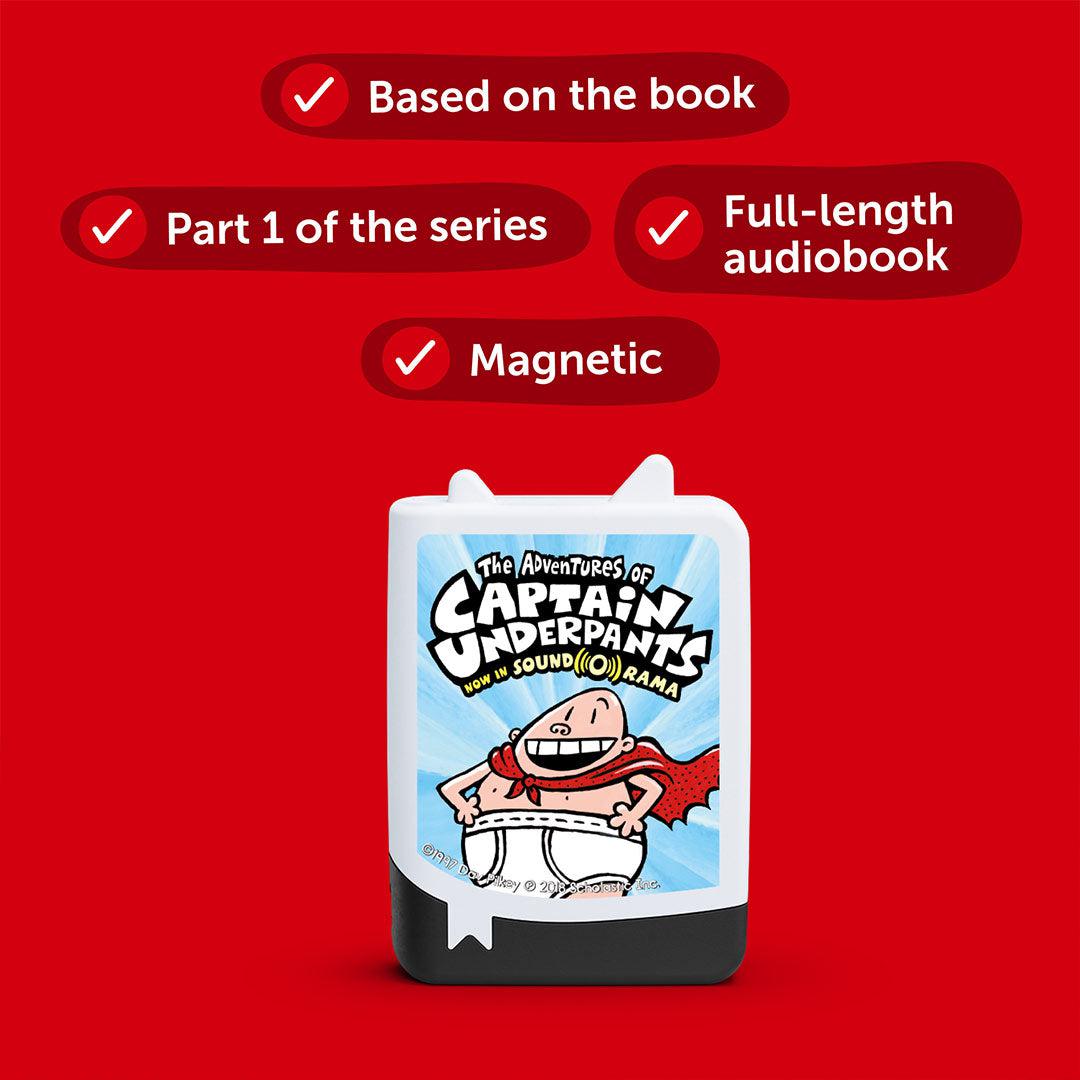  Tonies Book Pocket: Dav Pilkey - The Adventures Of Captain Underpants、mySite、merchandisen