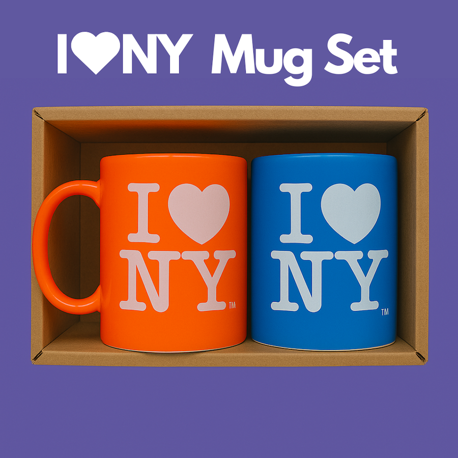 LIMITED STOCK I Love NY Mug Set (SAVE Upto 60% MSRP)、mySite、vikingsvslions