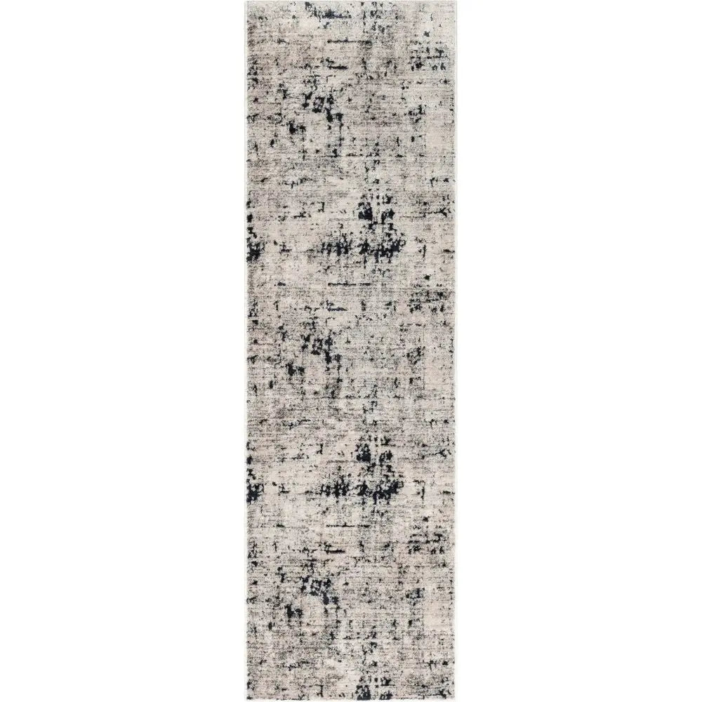 Abstract Modern Distressed Grey Navy High-Low Rug、mySite、gigharbornorthrealestate