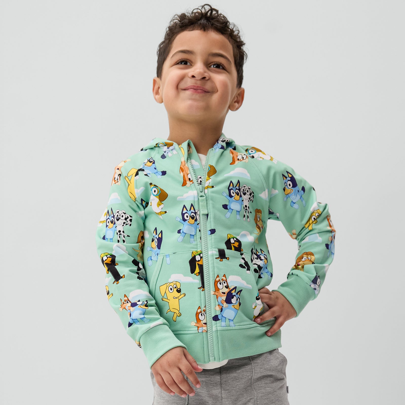  Bluey Sky's The Limit Zip Hoodie、mySite、layawaytickets