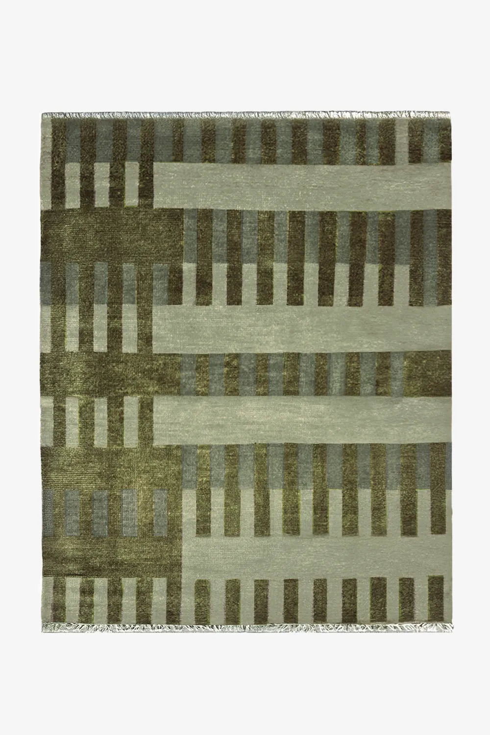 Interval Hand-Knotted Geometric Wool Rug、mySite、gigharbornorthrealestate