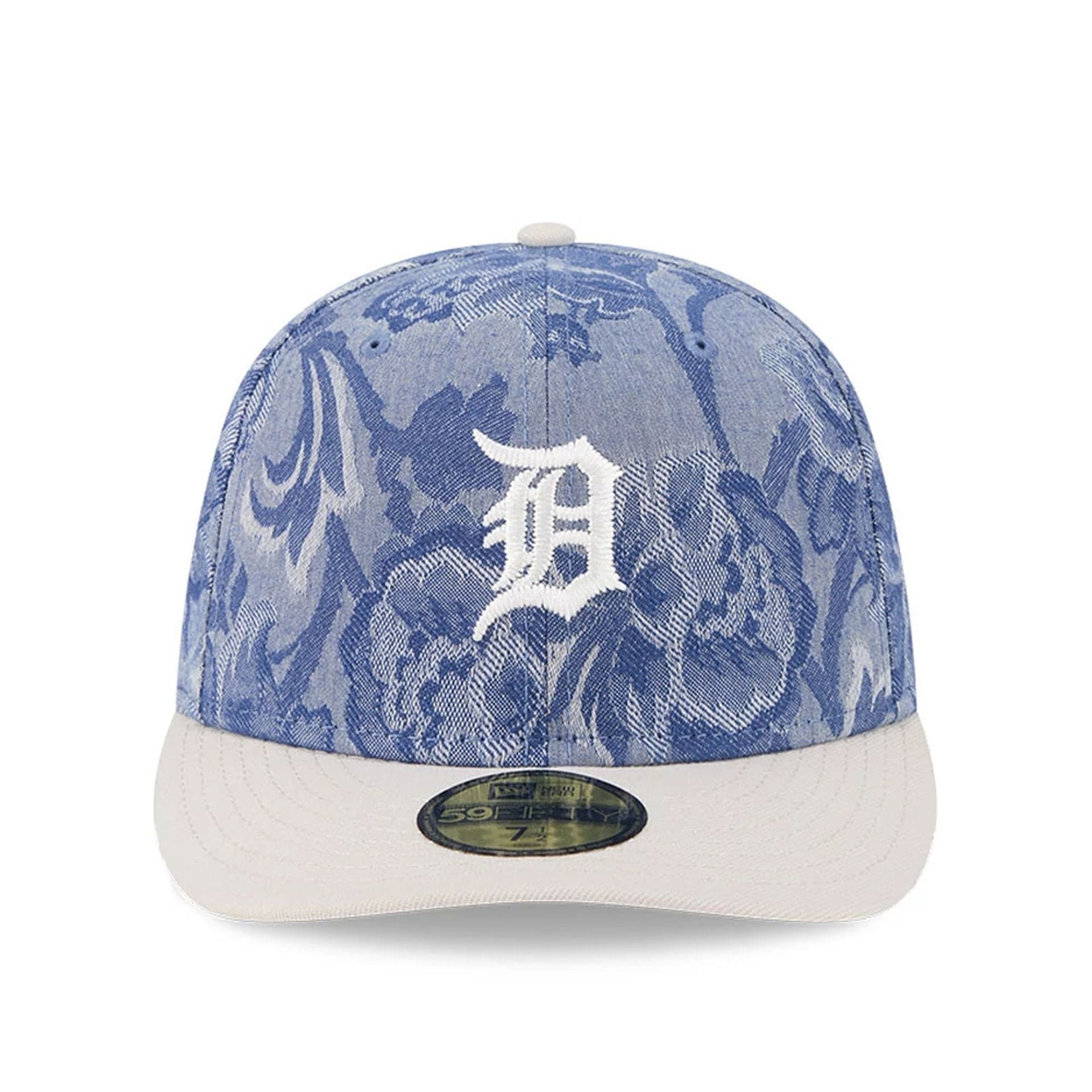 Detroit Tigers Denim Jacquard Blue 59FIFTY Fitted Cap、mySite、vikingsvslions