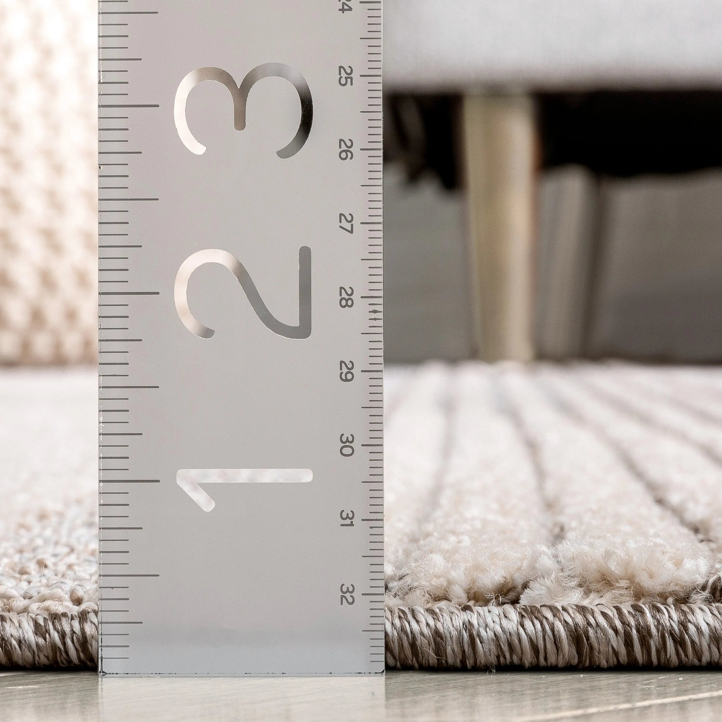 Briar Tribal Geometric Abstract Beige Looped Pile Rug、mySite、gigharbornorthrealestate