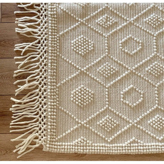 Leslie Chunky Loop Wool Living Room Rug、mySite、gigharbornorthrealestate