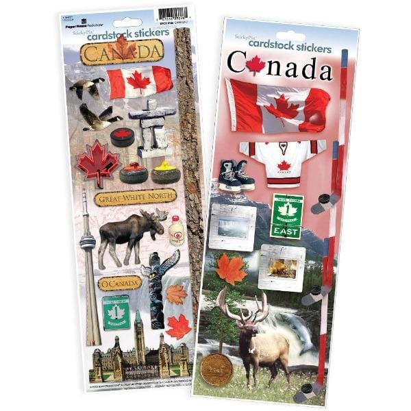  Scrapbook Stickers - Canada Value Pack、mySite、ghnorth