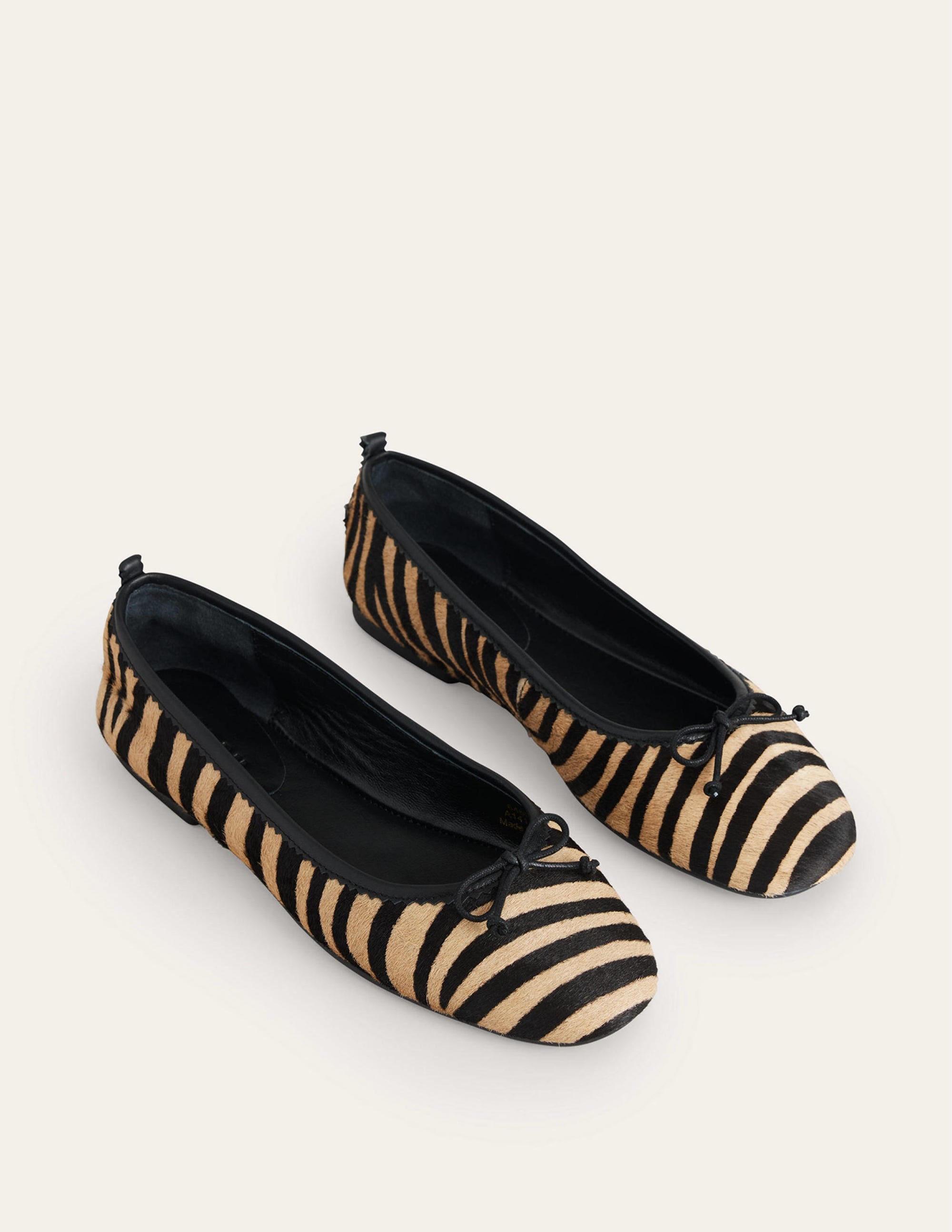  Kitty Flexi Sole Ballet Pumps-Zebra Pony Hair、mySite、ashleygrahame