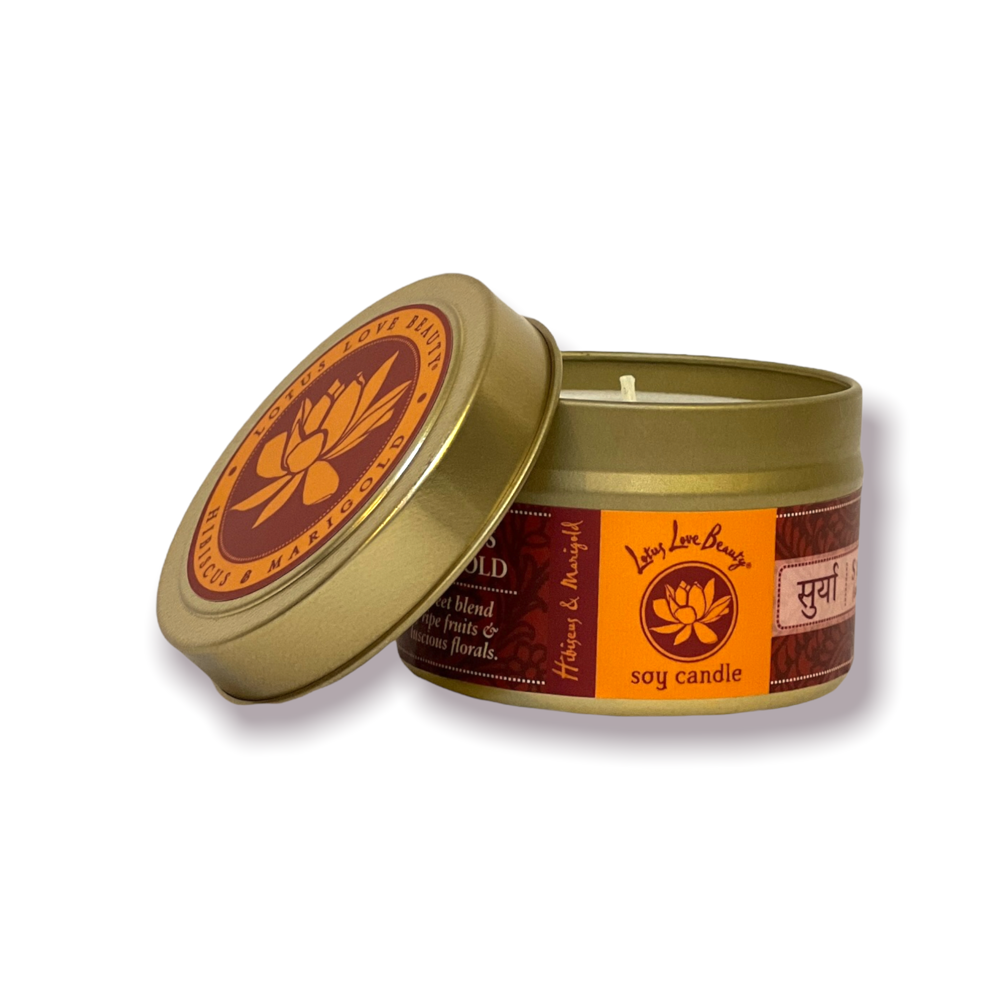 Lotus Love Tin Travel Candle、mySite、topwebapps