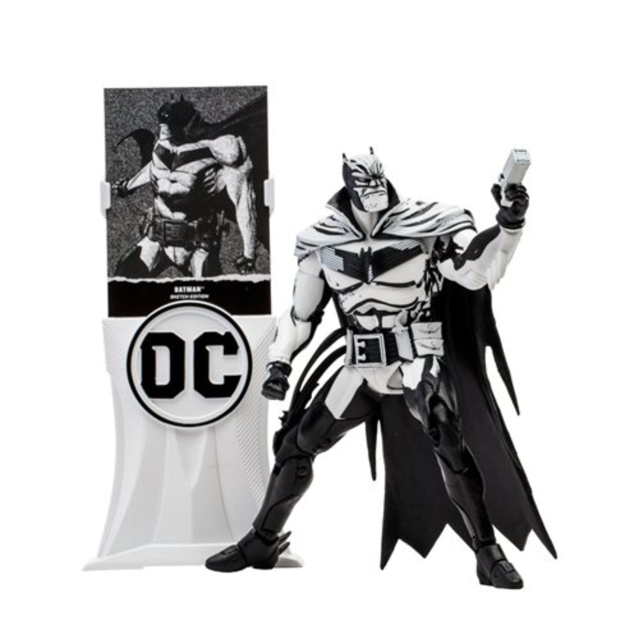 DC Multiverse Exclusive Gold Label Batman White Knight (Sketch Edition)、mySite、hgirdovlk