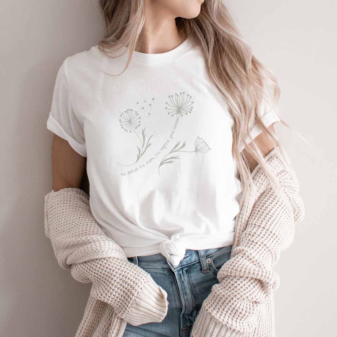  Dandelion Graphic Tee | White、mySite、layawaytickets