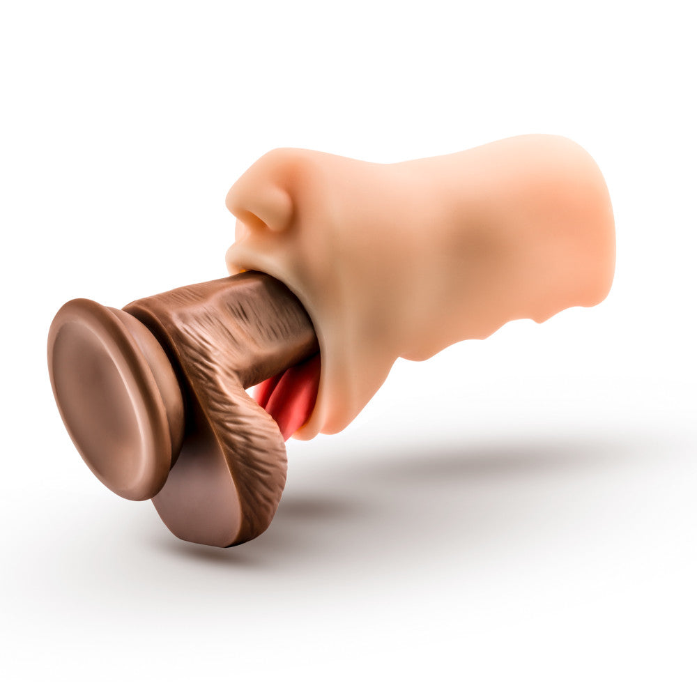 X5 Men By Blush® | Oral Anne Vanilla Masturbator / Stroker、mySite、bottomscart