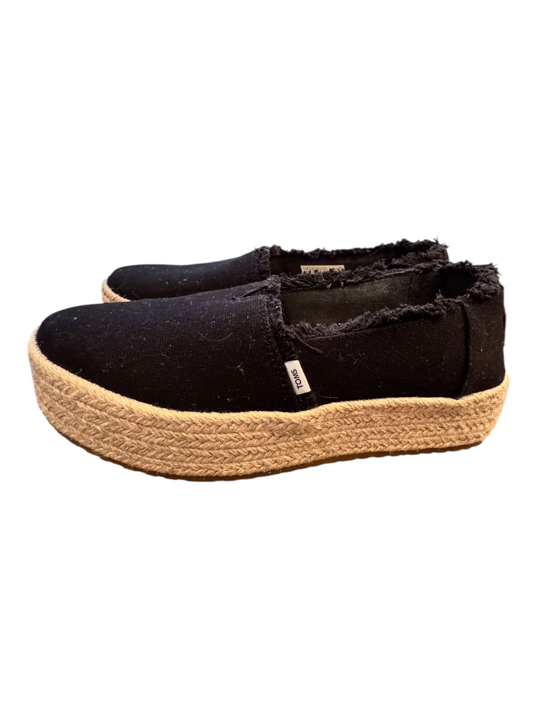 Shoes Flats By Toms In Black, Size:7、mySite、garagedoors4me