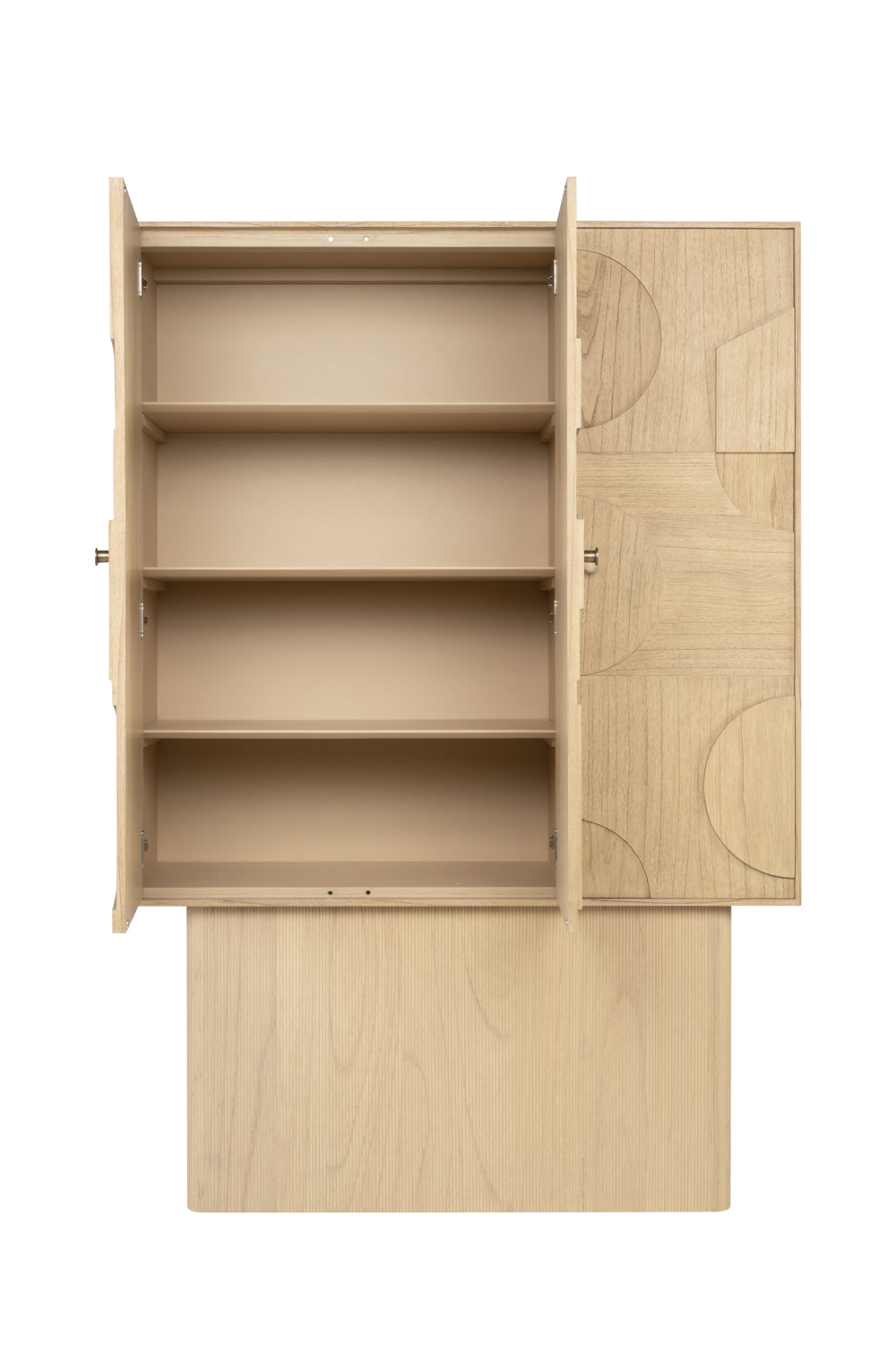 Geometrical Patterned Wooden Cabinet | Versmissen Zulgo、mySite、neckold