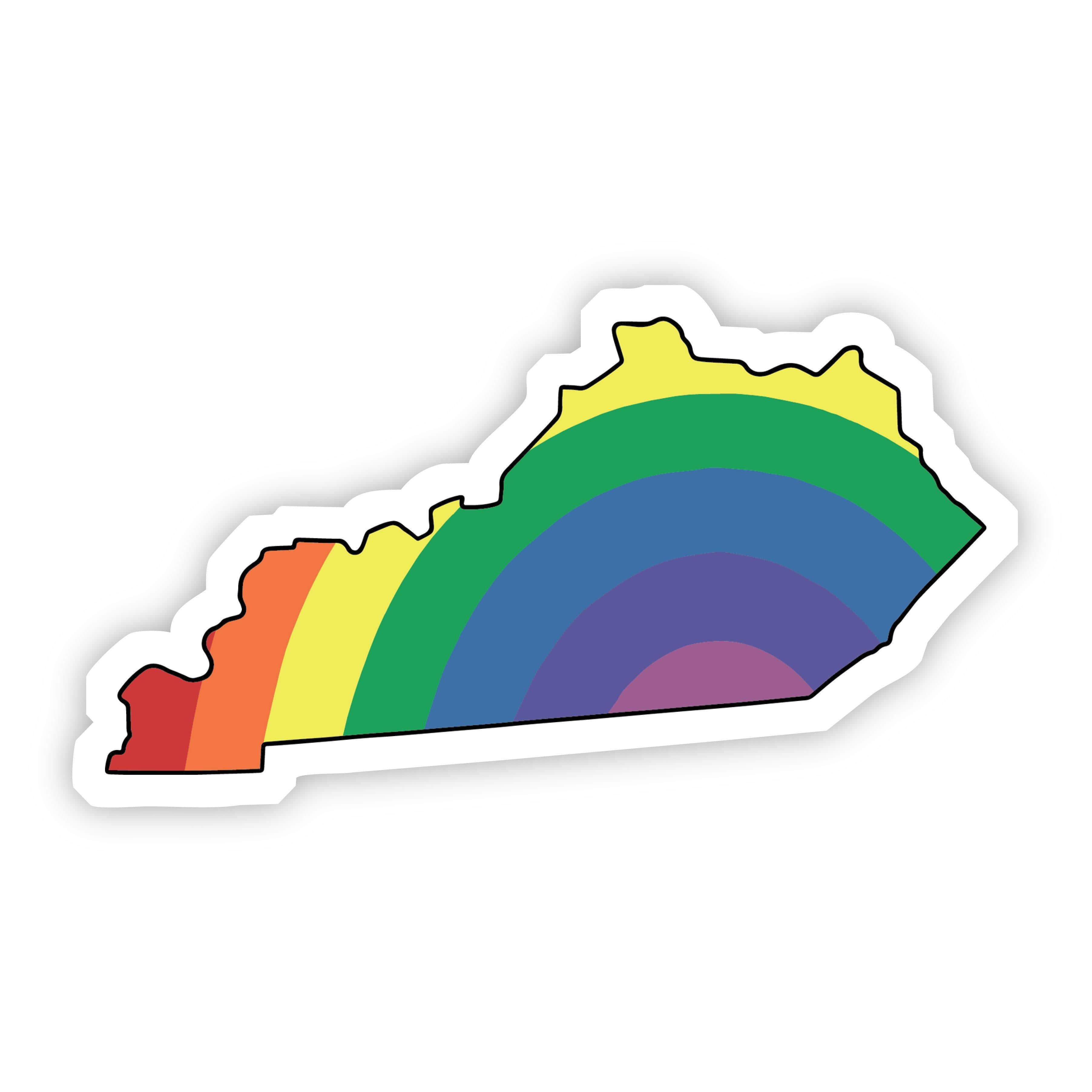  Kentucky Rainbow Sticker、mySite、elrpsem3k
