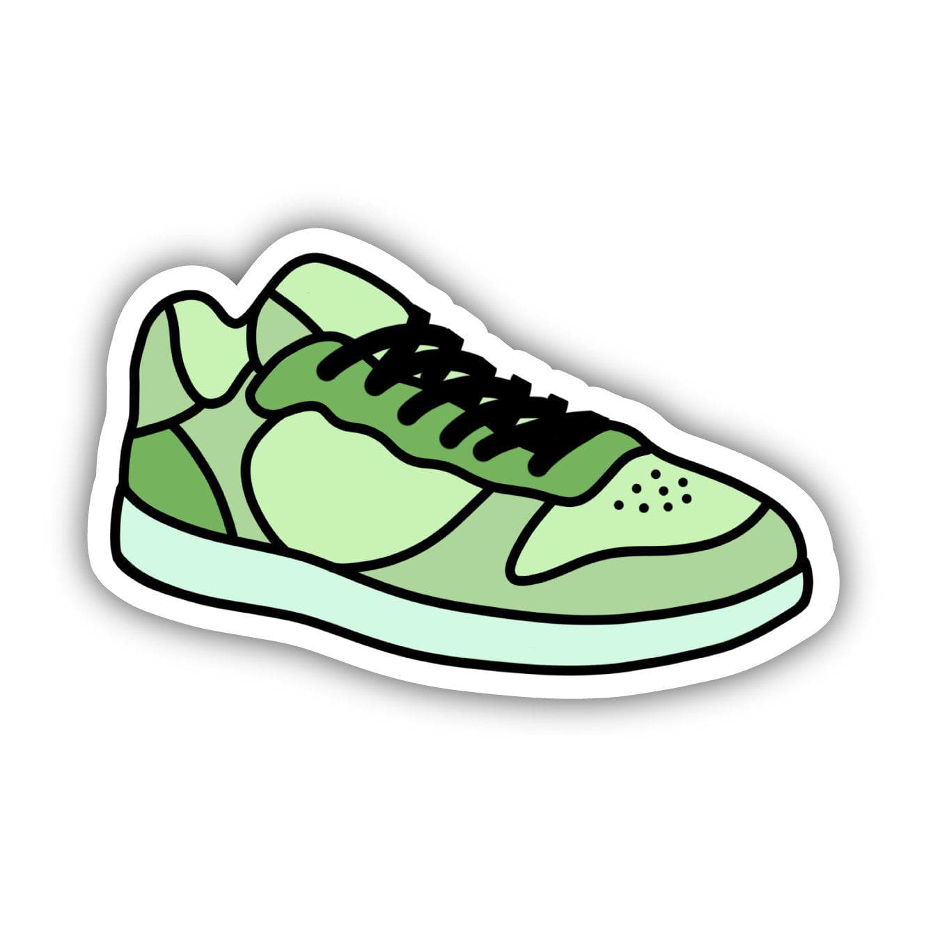  Green Sneaker Aesthetic Sticker、mySite、elrpsem3k