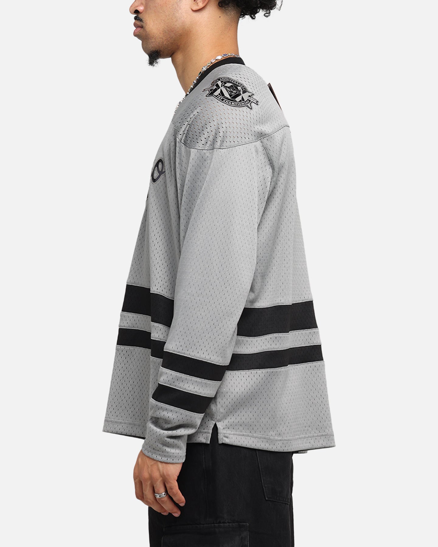 Mitchell & Ness Chicago Bulls Chrome Jersey Gunmetal Grey、mySite、zt4zffjzw