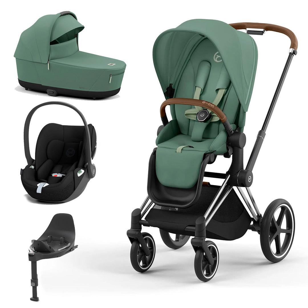 CYBEX Priam Cloud T Travel System - Leaf Green、mySite、merchandisen