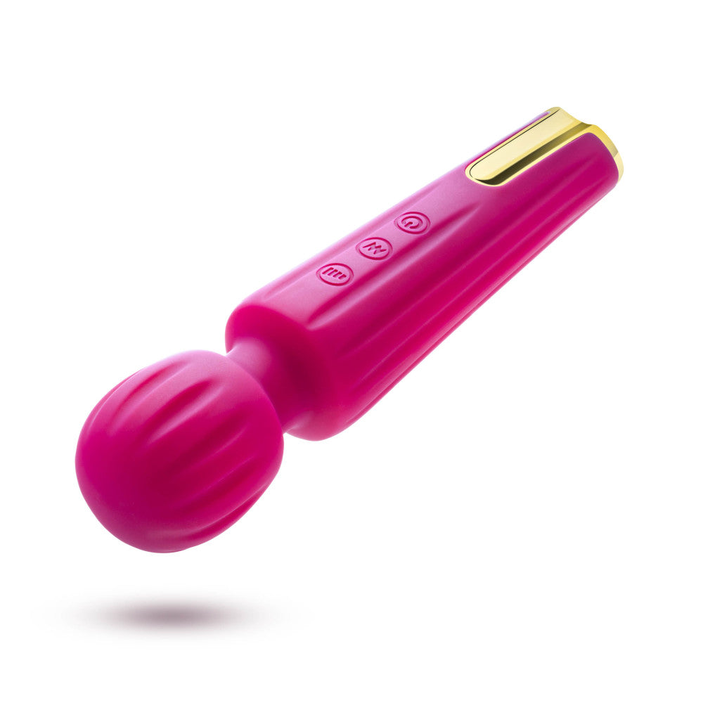 Blush Allana Velvet 20 Function Vibrating Massage Wand With RumboTech™、mySite、bottomscart