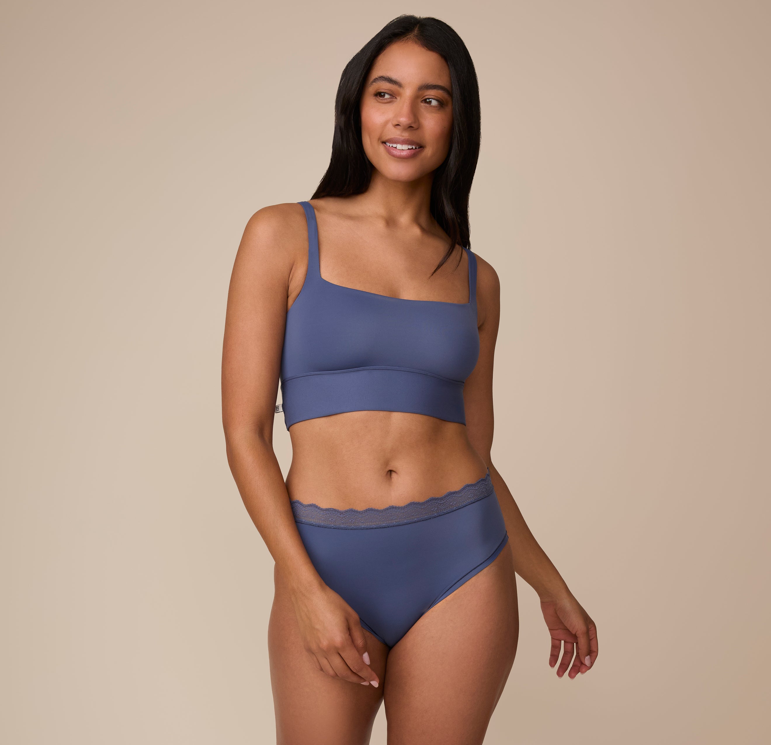 Bliss Square Neck Bralette - Twilight、mySite、bengalsvssteelers