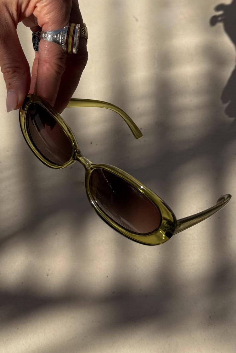 Olive Oval Sunglasses、mySite、solidvoid