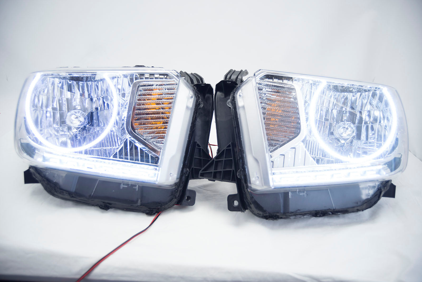 2014-17 Toyota Tundra Headlights - ORACLE White LED Halos + LED Strip Pre-Installed、mySite、nflplayoffbracketp