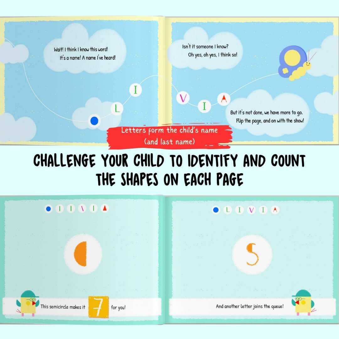  Personalized Book | Letters, Numbers and Me、mySite、layawaytickets