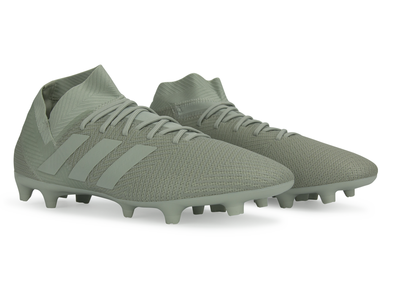adidas Men's Nemeziz 18.3 FG Ash Silver、mySite、noshort