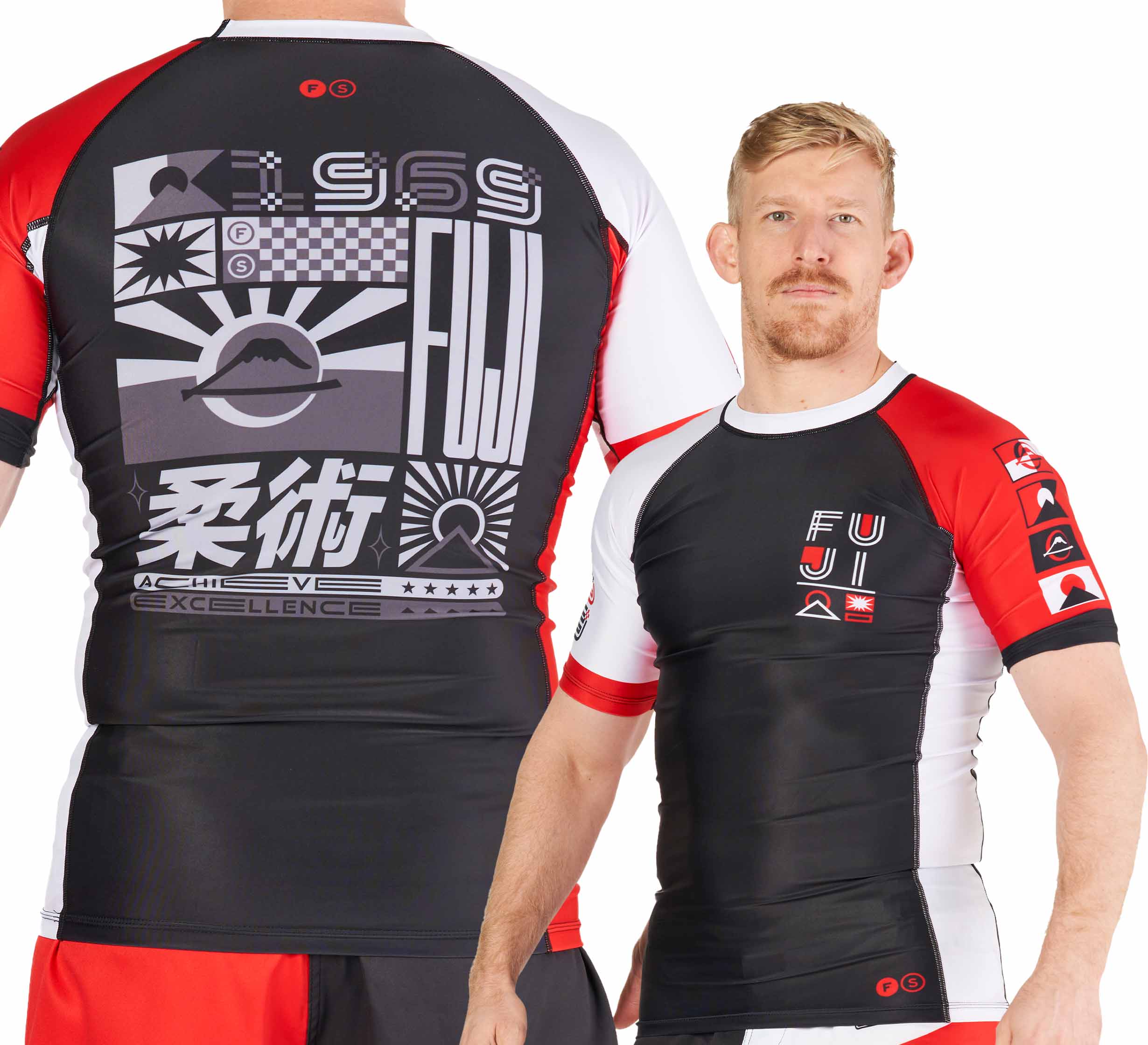 FUJI Flag Rashguard Black、mySite、gigharbornorthrealestate