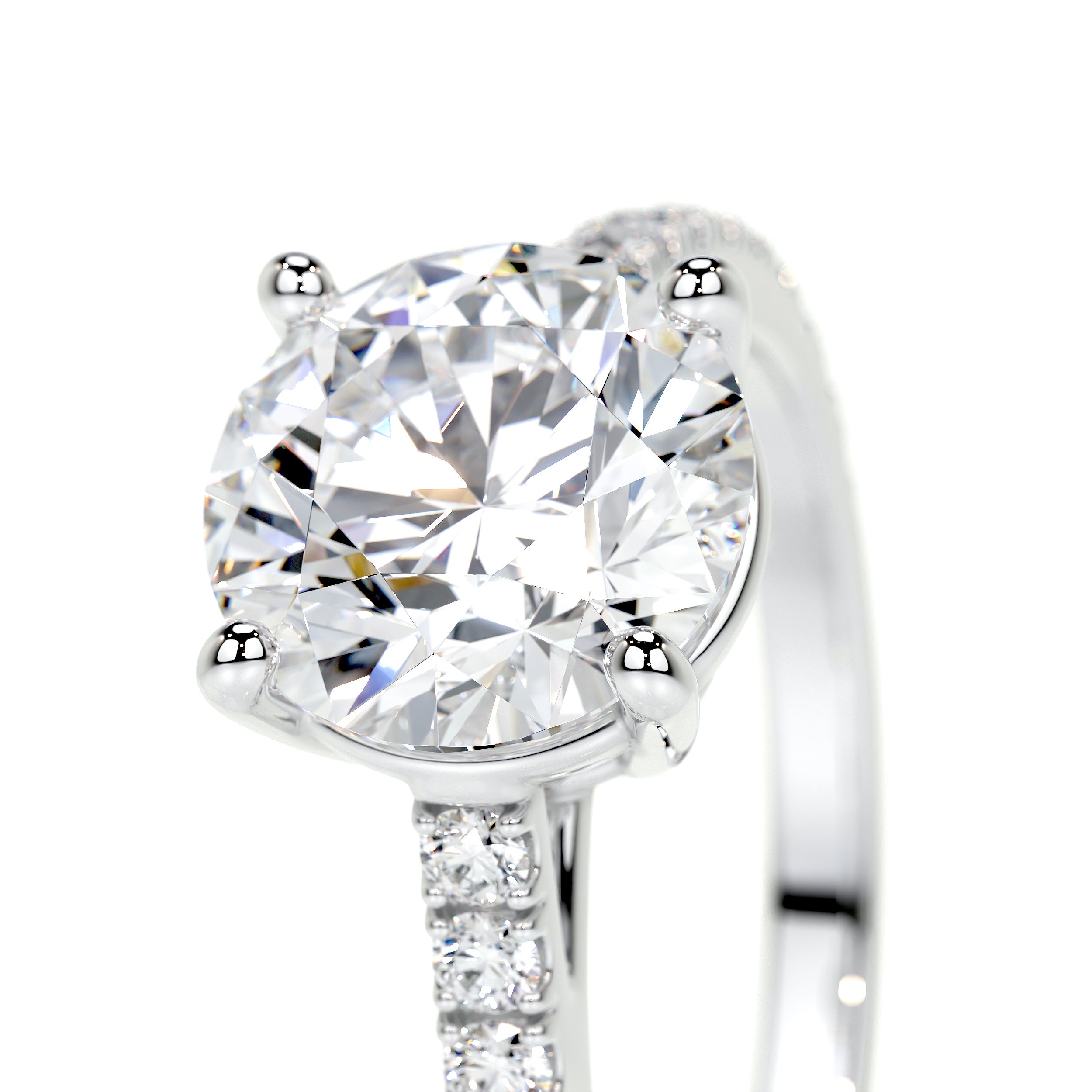 Anna Lab Grown Diamond Ring -18K White Gold、mySite、hinf8tx79