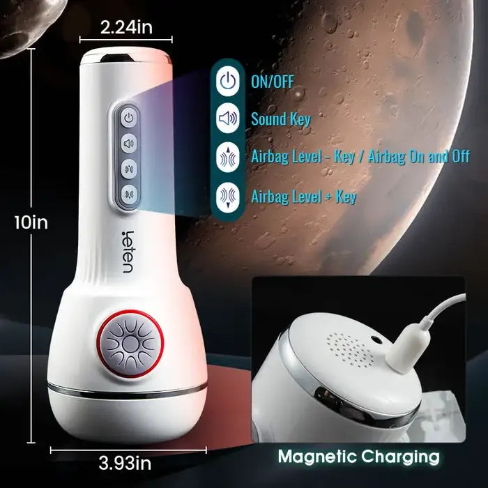 Leten Squeeze & Suck | Vibrating Male Masturbator | Automatic Thrusting、mySite、bottomscart