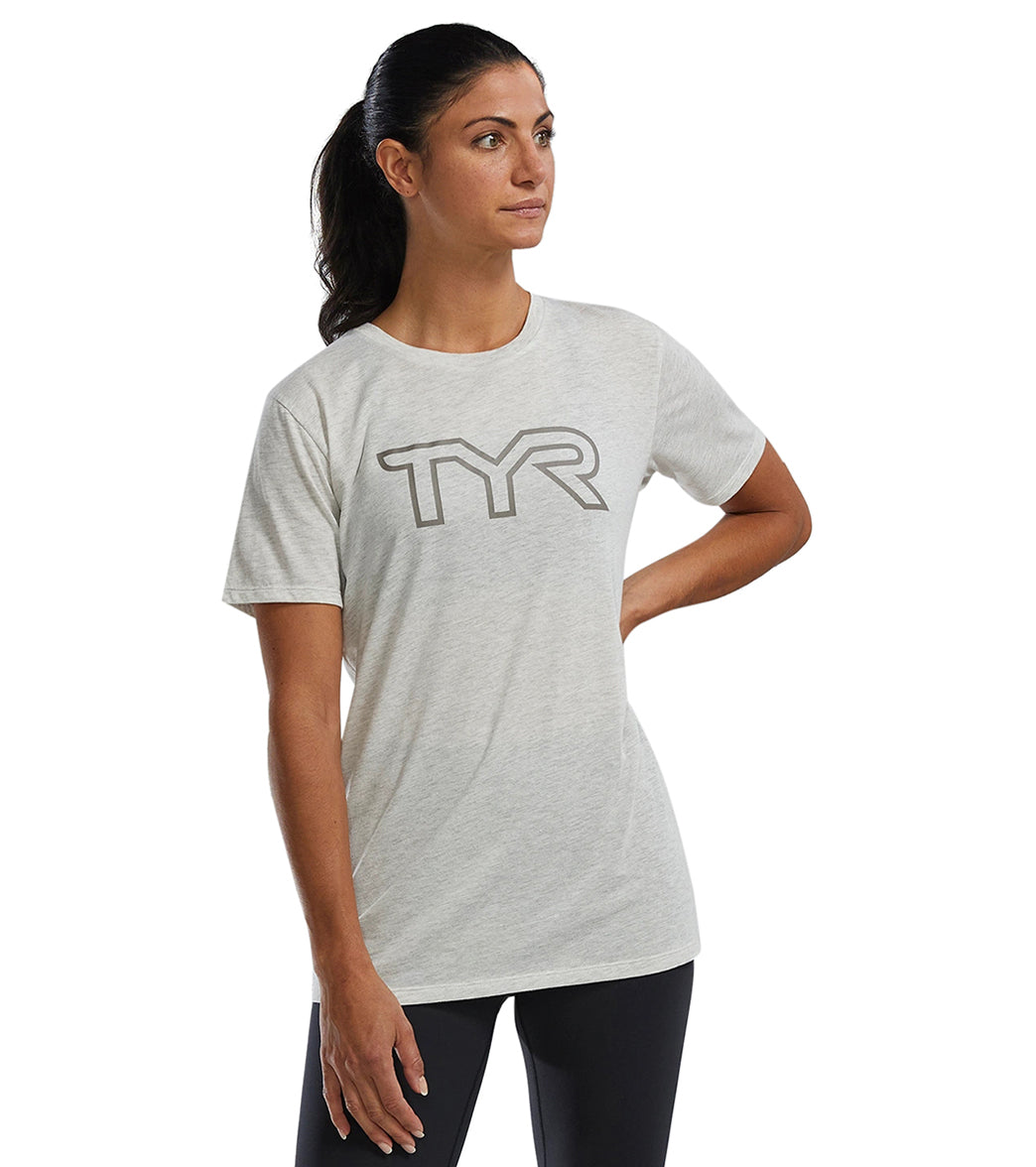 TYR Unisex Ulltasoft Lightweight Big Logo Tech T-Shirt、mySite、noshort