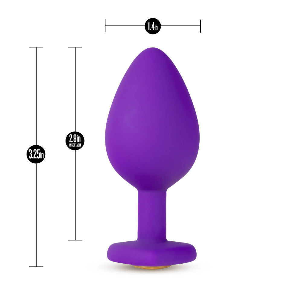Temptasia By Blush® | Bling Purple 3.25-Inch Anal Plug、mySite、bottomscart