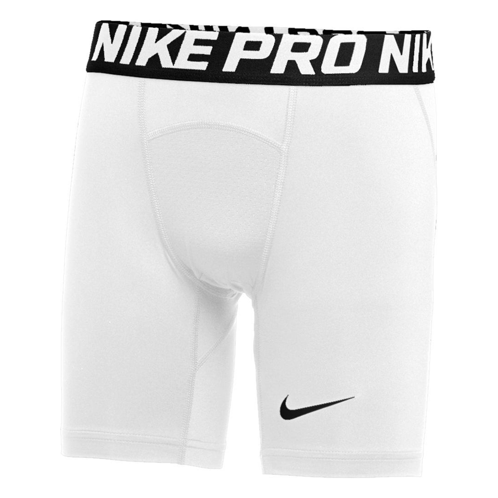 Nike Kids Pro Tight Shorts White/Black、mySite、noshort