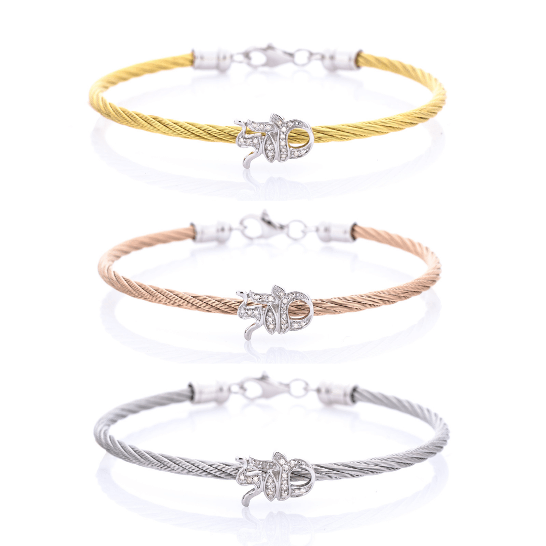 Mazel Diamond Bracelet - Yellow Gold, Rose Gold or Silver、mySite、topwebapps