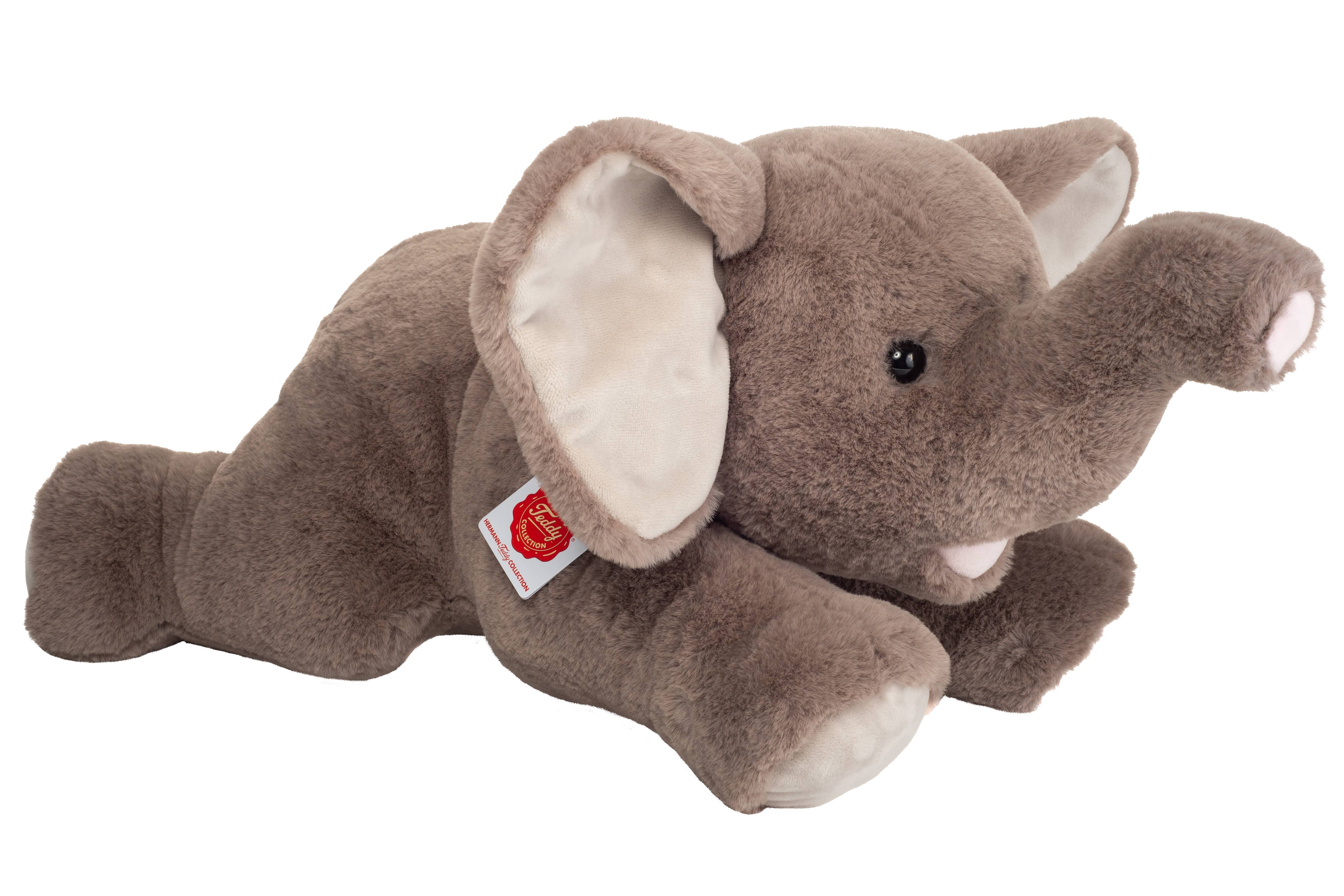 Large Plush Floppy Elephant Lying 55 cm by Teddy Hermann、mySite、g9winljtr