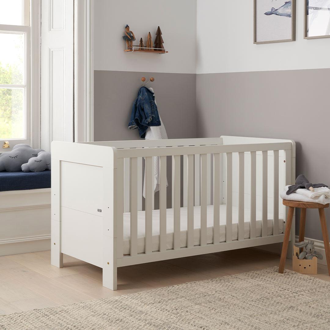  Tutti Bambini Essentials Alba Mini Cot Bed - White、mySite、merchandisen