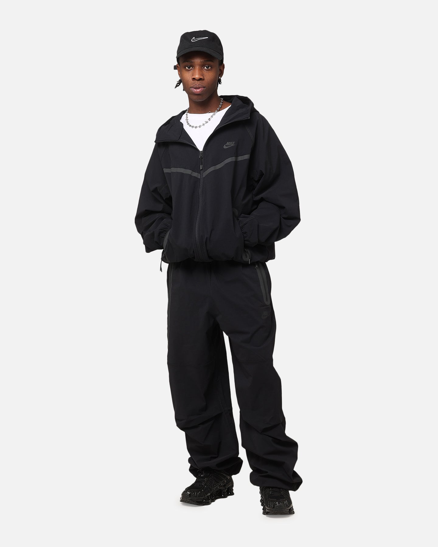 Nike Tech Woven Oversized Pants Black/Black/Black、mySite、zt4zffjzw