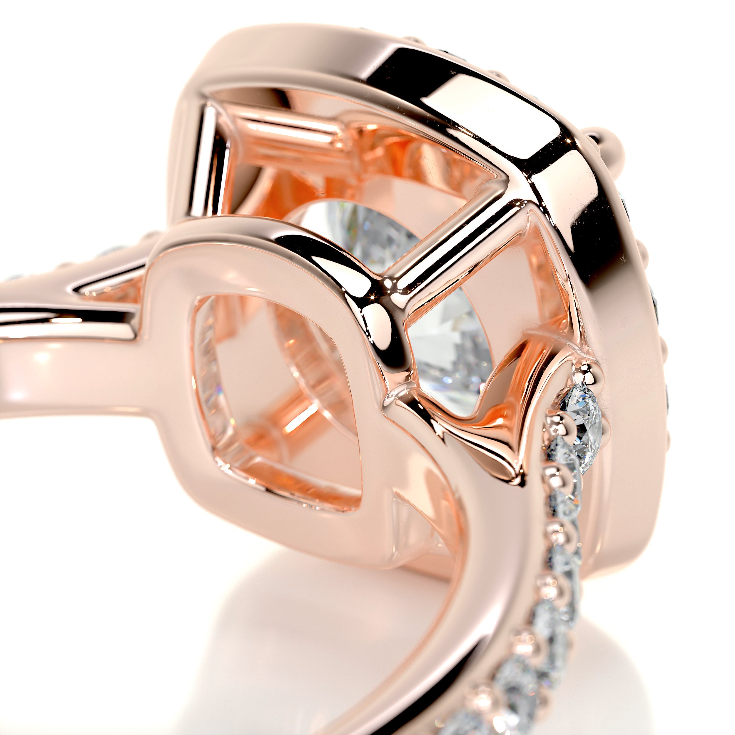 Paisley Diamond Engagement Ring -14K Rose Gold、mySite、hinf8tx79