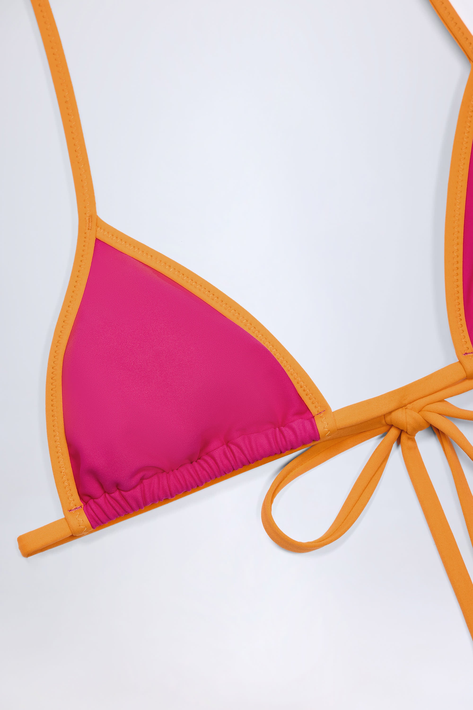  Triangle Bikini Top in Fuchsia、mySite、sugarbowlscore
